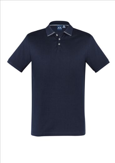 Picture of Biz Collection Mens Aston Polo Shirt 100% Cotton Jersey Knit
